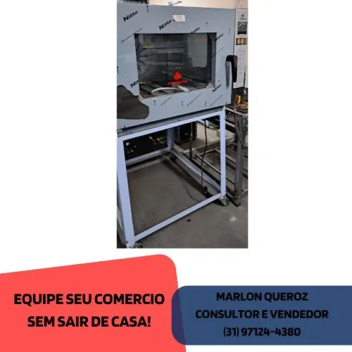 Forno 5 Esteiras Novo a gás Braesi