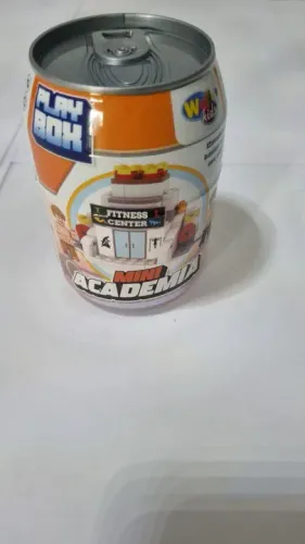 Mini Academia Play Box - Brinquedo de montar