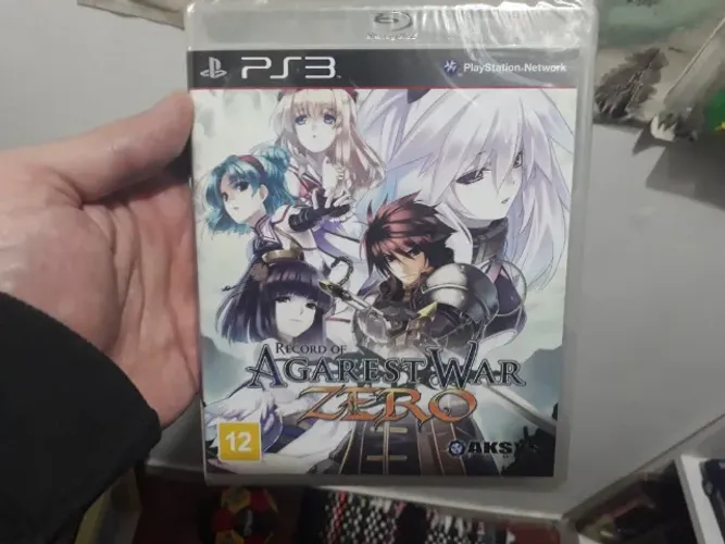 Agarest War Zero Lacrado Física Sony Ps3 Americano