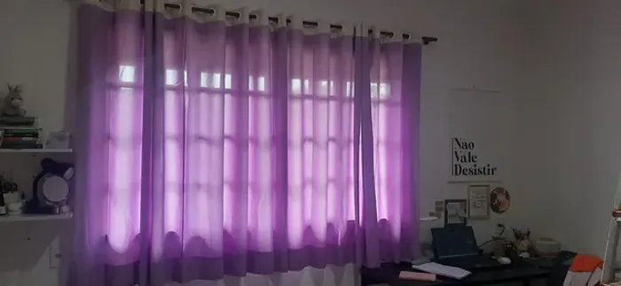 Cortina lilas