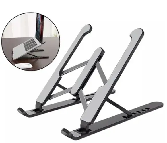 Base Suporte P/ Notebook Reforçado Ergonômico Tablet Dobrável Plástico(z166)