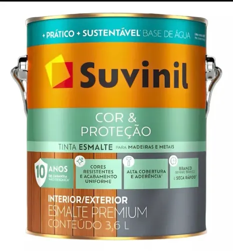 Tinta Esmalte Suvinil Premium 3,6L - Interior/Exterior