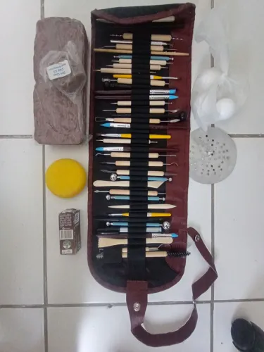 Kit completo para modelagem + clay