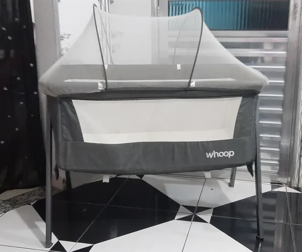 Berço Portátil com Mosquiteiro - Whoop