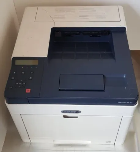 Impressora Phaser 6510 Xerox Funcionando Com Impressão Ruim