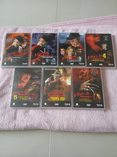 Coleção A Hora do Pesadelo - Completa - 07 Dvds Originais - Raridade