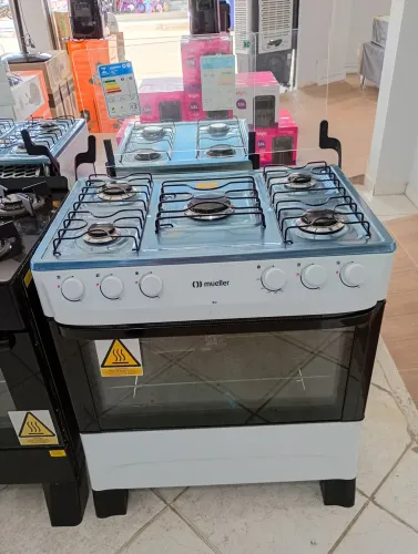 Fogão 5 Bocas Automático