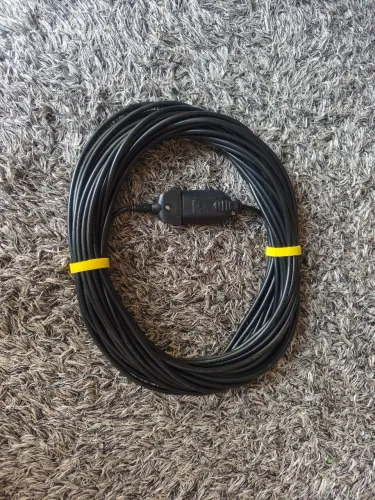 Extensão Elétrica profissional Cabo PP 2 X 0,5mm 5 metros