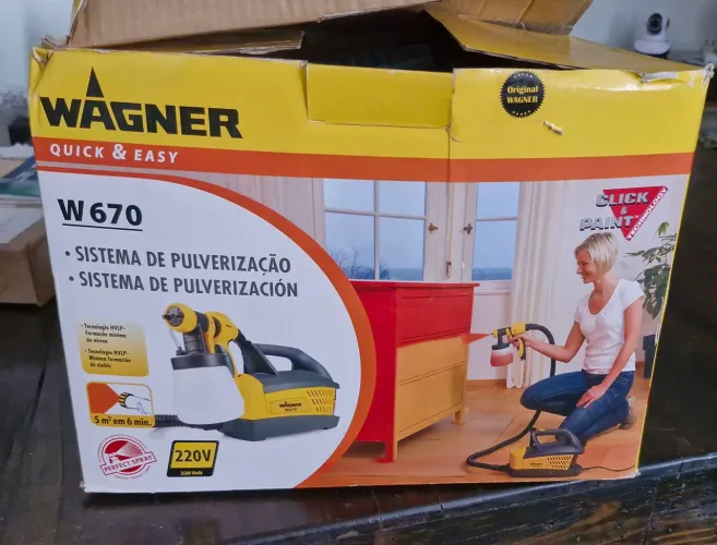 Pistola de Pintura Wagner W 670