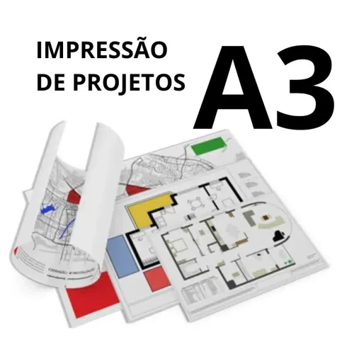 Impressão de Projetos A3
