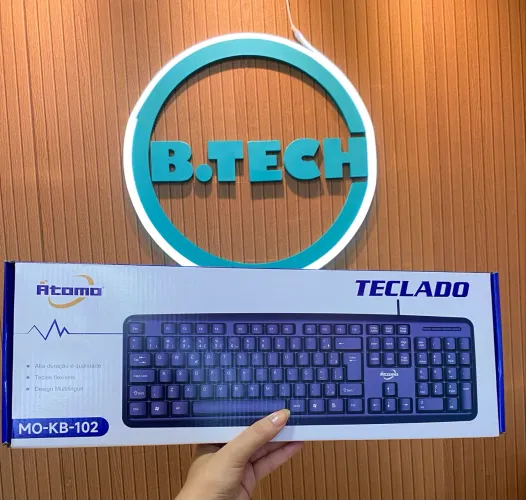 Teclado Átomo teclas flexíveis