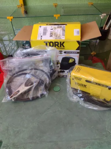 Máquina de solda nova 