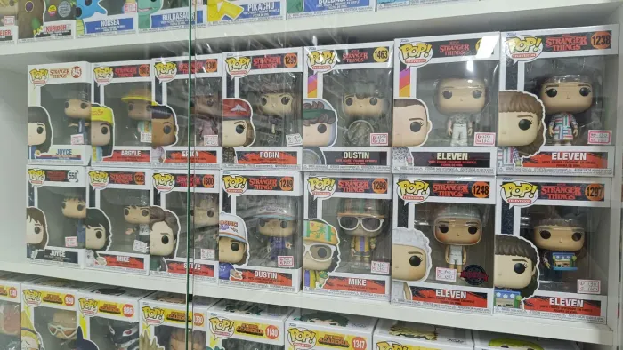 Disponível Coleção de Funko Pop Stranger Things