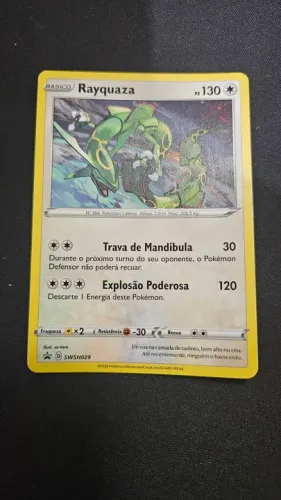 Rayquaza - Carta Pokémon mc donalds