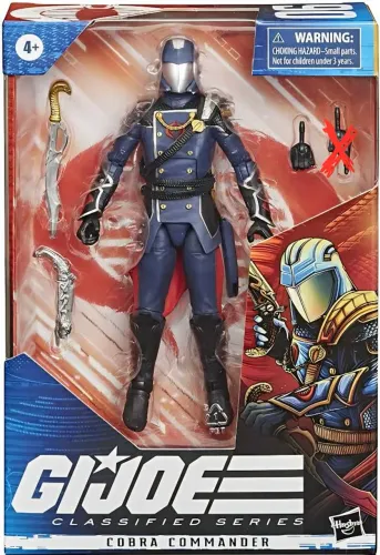 Cobra commander classified original loose (ler descrição)