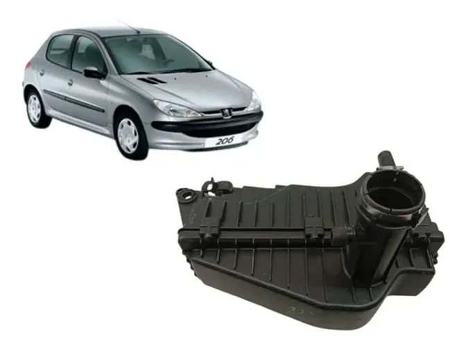 Caixa Filtro Ar Peugeot 206 207 C3 2005 2006 2007 2008 2009