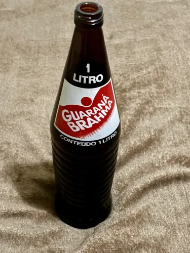 Garrafa Antiga Guaraná Brahma 1L