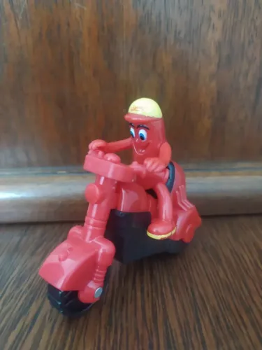 Boneco Garoto Batom De Motocicleta