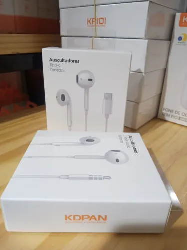 Fone de ouvido tipo C ou P2 original - KDPAN