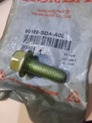 Parafuso de suporte suspensão dianteiro/traseiro Honda Accord, Fit, HRV 90186-SDA-A00