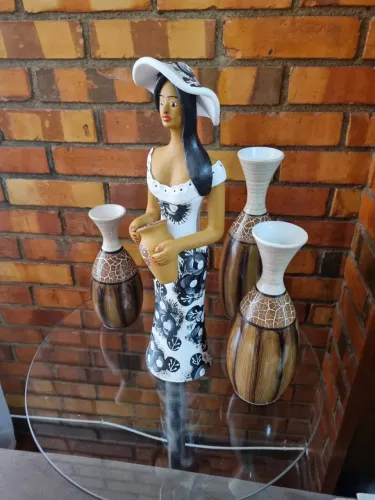 Trio de Vasos decorativos