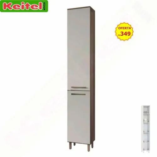 Paneleiro Simples 2 portas Bianca Naturale / Off White