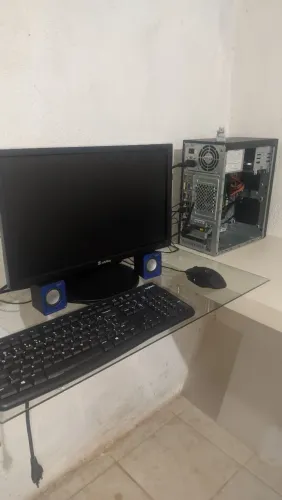 Pc completo mon 21p processador i5 3470 ram 8gb e HD 500 900$ pra bota preço Pc completo 