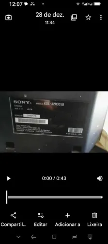 Tv 32 sony Bravia Leia 
