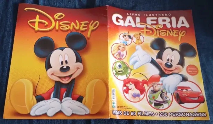 Álbum De Figurinhas Galeria Disney Incompleto