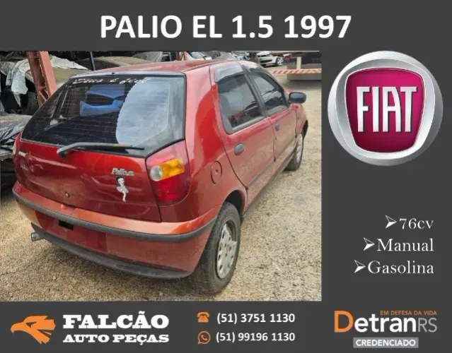 PEÇAS EM GERAL FIAT PALIO EL 1.5 1999