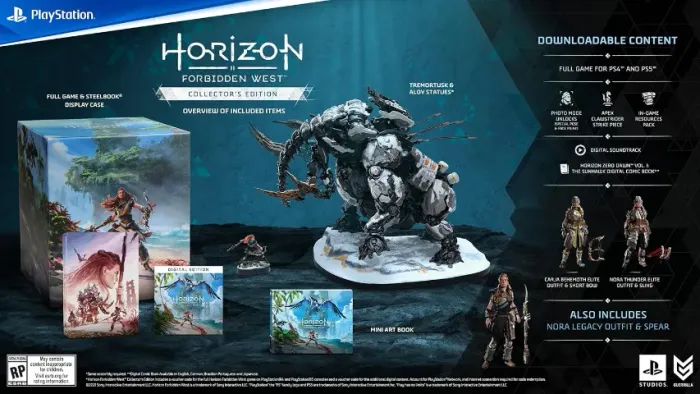 Horizon Forbiden West Collector Edition (japan)