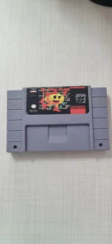Fita de Super Nintendo Snes- PAC  MAN