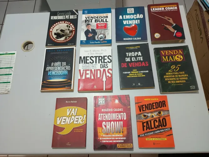 Livros de Vendas - Pacote com 11 livros