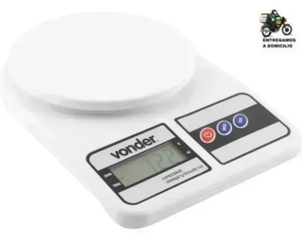 Balança Digital De Precisão 10 Kg Compacta Vonder