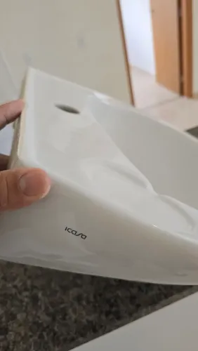 Cuba de banheiro com coluna - Icasa