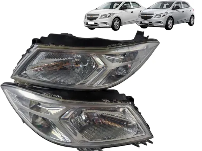 Par de Farol Onix 2013 2014 2015 2016 2017 18 19