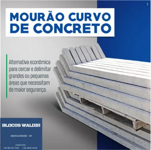 Pilares / Mourões de cimento