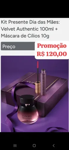 Kits Eudora a prontas entrega