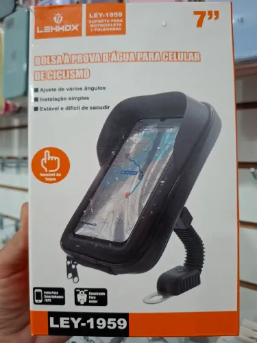 Suporte Impermeável Para Celular De Ciclismo 7 Polegadas