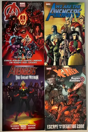 Pacote Avengers (Vingadores) & X-Men