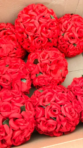 Bola de rosas decorativas 20cm