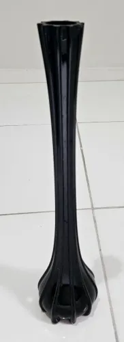 Vaso decorativo em vidro 38 centímetros 