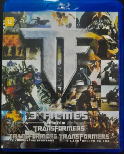 Blu Ray Triplo Transformes