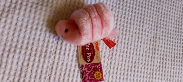 Pelúcia Giant Microbes sífilis para aula de biologia