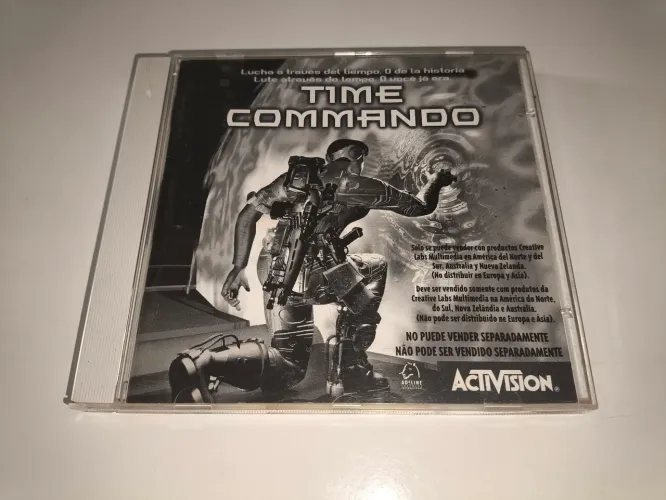 Time Commando - Jogo Original PC (1996) | CD-ROM | Raridade Retro