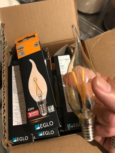 Lâmpadas LED EGLO 2W E14 - 180lm - Novo