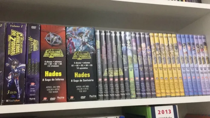 Coleção Cavaleiros do Zodíaco em DVD - Saga Completa