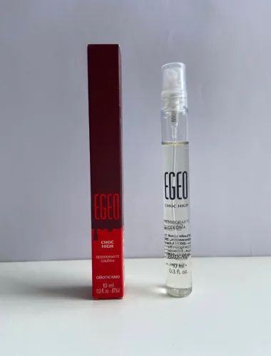egeo choc high desodorante colônia o boticário  10ml