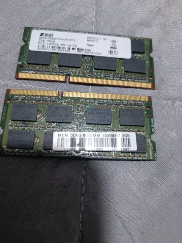 Par de memória RAM 2 + 2GB para notebbok