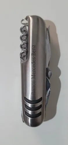Canivete Suiço Banco Mercedes-Benz em Inox
